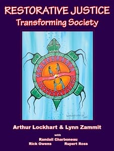 Restorative Justice book - image of the Turtle - world on it's back cover