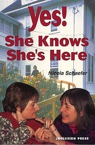 Yes! She Knows She's Here - Nicola and Catherine in front of their new house